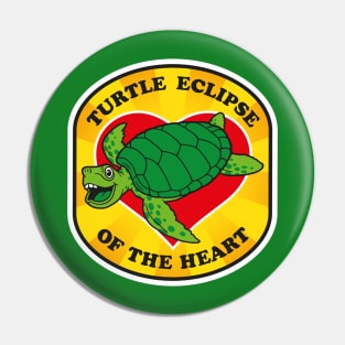 Turtle Eclipse of the Heart Pin