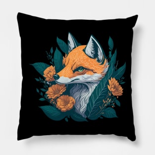 Fox in the Wild Pillow