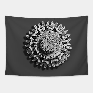 Fish Flower Tapestry