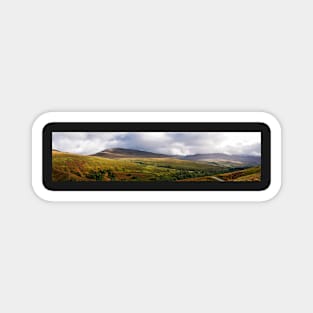 Panorama of Glen Roy in the Highlands of Scotland Magnet