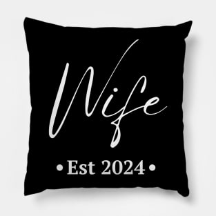 Wife est 2024 Pillow