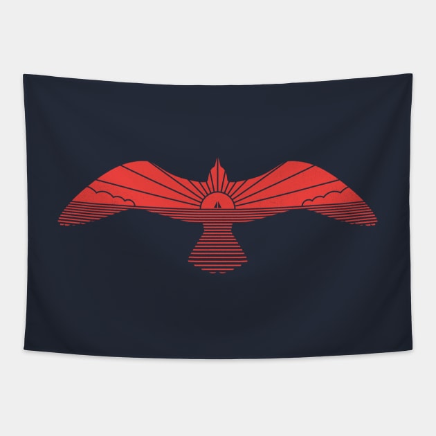 Larus Marinus Tapestry by Thepapercrane