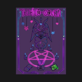 Mr Smiley Head, Techno-Coven GothCon 2022 T-Shirt