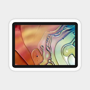 Rainbow Swirls Magnet