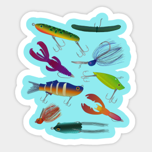 Download Fishing Girls Stickers Teepublic