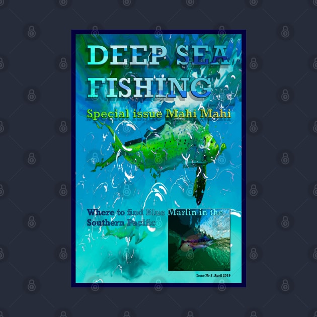 Deep Sea Magazine Poster by MikaelJenei