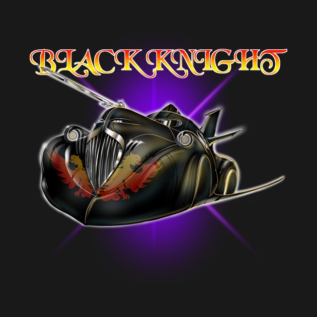 BLACK KNIGHT by KARMADESIGNER T-SHIRT SHOP
