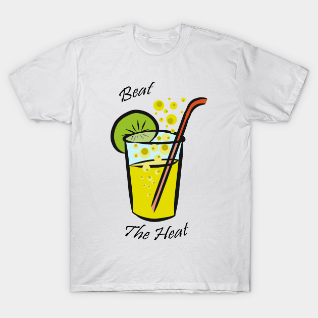 Discover Beat the Heat - Typography Design - Summer - T-Shirt