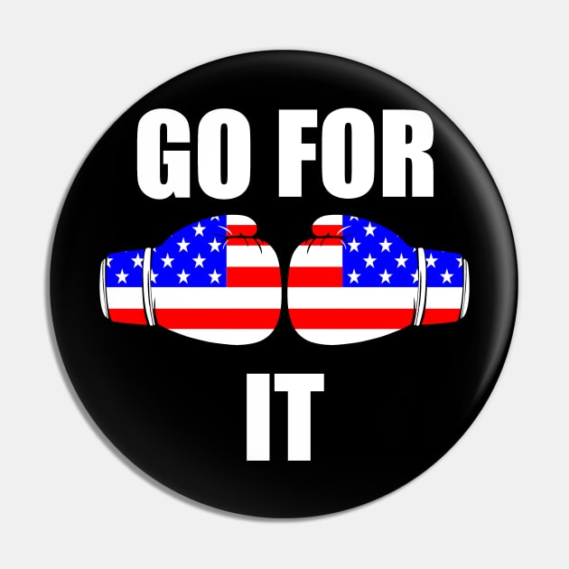 Go For It Pin by retrogameraddict