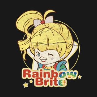 Vintage Rainbow Brite 80s Retro T-Shirt