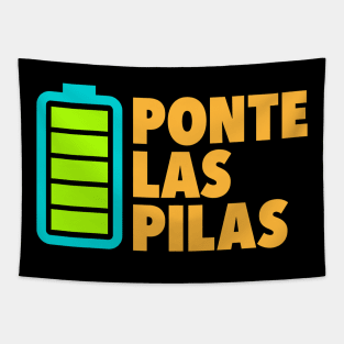 Ponte Las Pilas - color design Tapestry