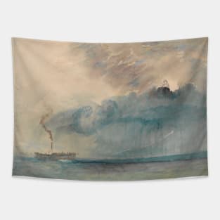 A Paddle-steamer in a Storm by J.M.W. Turner Tapestry