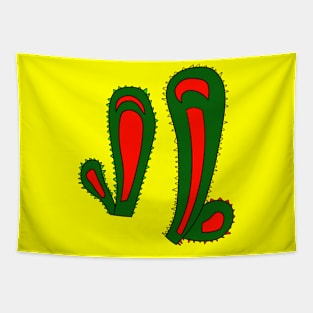 Cactus Plants Tapestry