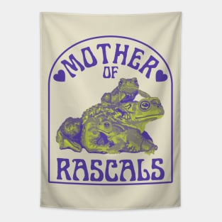 Mother of Rascals Toads Tapestry