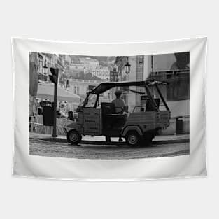 Lisbon tuk-tuk Tapestry