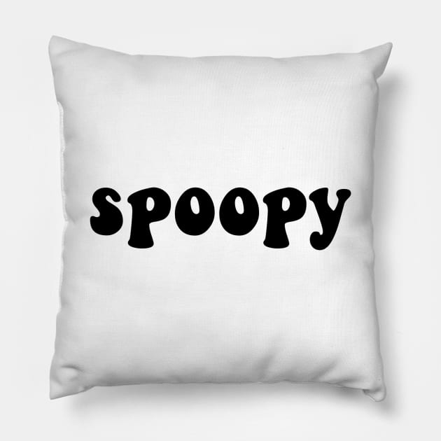 Spoopy Pillow by lolosenese