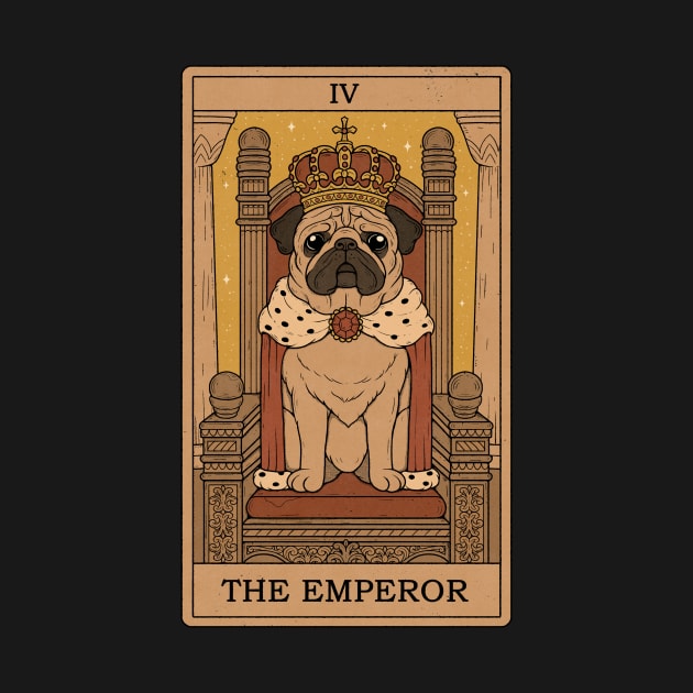 The Emperor - Pugs Tarot by thiagocorrea