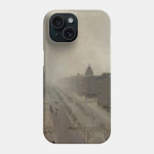 Unter den Linden Street in Berlin by Anna Bilinska Phone Case