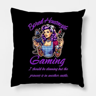 Bored Housewife Gaming Pillow
