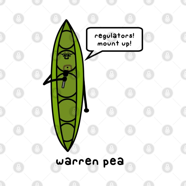 warren pea by paintbydumbers