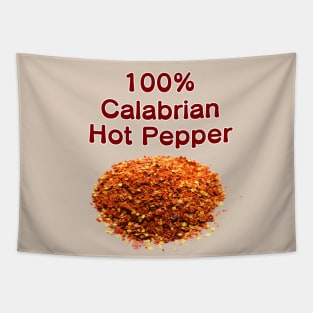 100% Calabrian Hot Pepper Tapestry