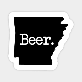 Arkansas Beer AR Magnet