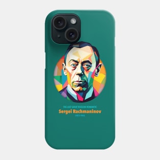 Sergei Rachmaninoff WPAP Phone Case