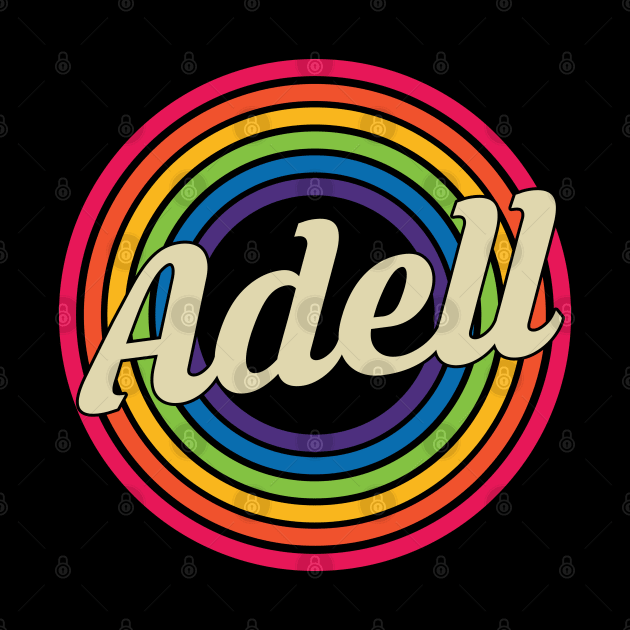 Adell - Retro Rainbow Style by MaydenArt