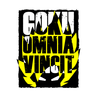 Dragon Ball funny - Goku omnia vincit T-Shirt