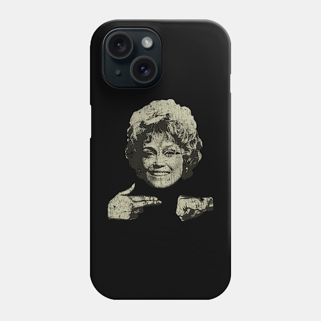 Rue McClanahan 70s -VINTAGE RETRO STYLE Phone Case by lekhartimah