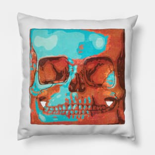 Square skull Pillow