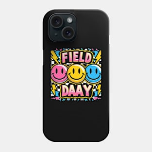 Teacher Field Day fun In The Sun Vibes Squad, Group Teacher Phone Case