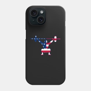 Overhead Squat USA FLAG Phone Case