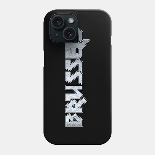 Heavy metal Brussels Phone Case by KubikoBakhar