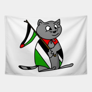 save cat palestine Tapestry