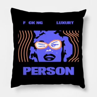 Luxury person Pillow