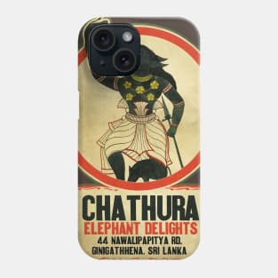 Vintage Sri Lankan Elephant Meat Phone Case