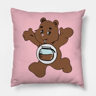 Caffeine Bear Pillow