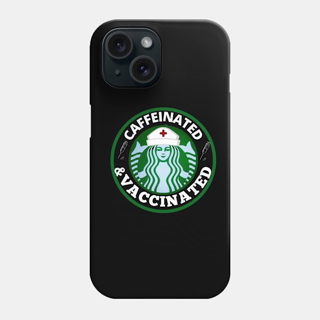 VACCINATED Phone Case by Yasdey