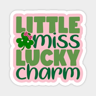 Little Miss Lucky Charm Magnet