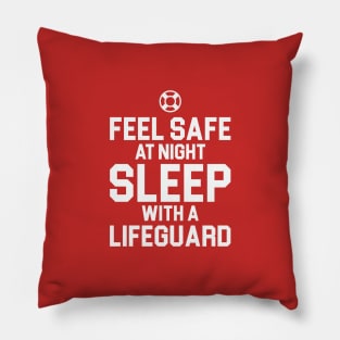 Sleep with a Lifeguard Pillow