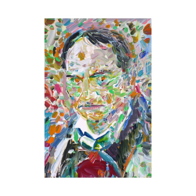 CHARLES BAUDELAIRE acrylic portrait by lautir