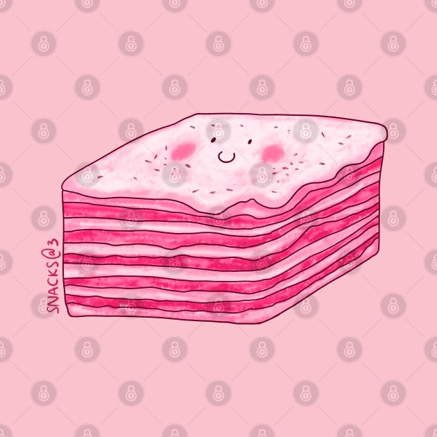 Lasagna in PINK by Snacks At 3