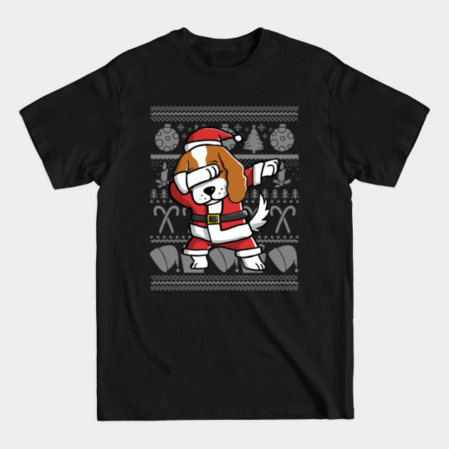 Disover Dabbing Cavalier King Charles Spaniel Ugly Christmas Sweater Graphic - Cavalier Christmas - T-Shirt