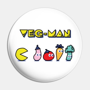 Veg-Man Pin