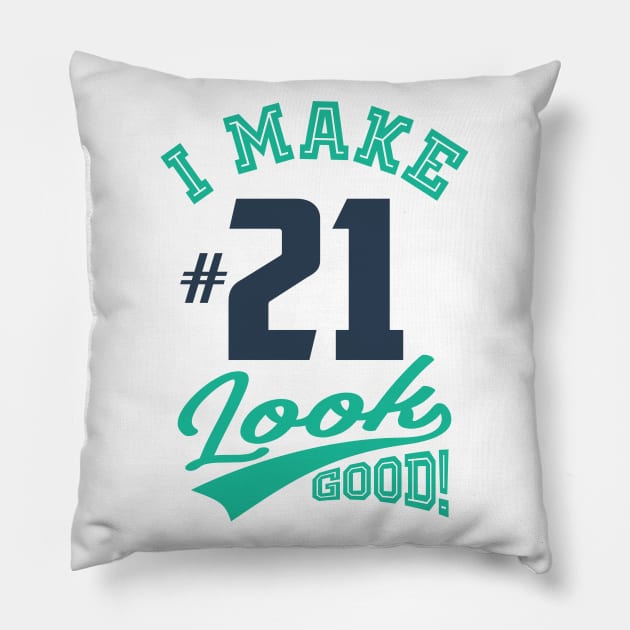 Perfect for those 21 years old Pillow by C_ceconello