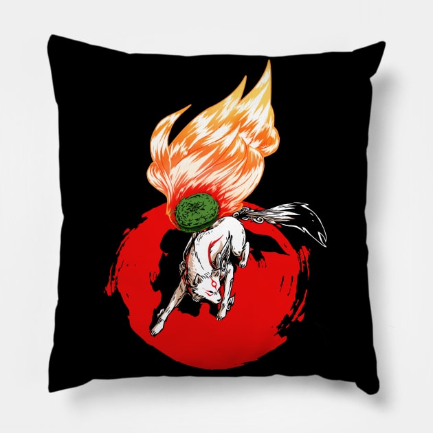 Okami Pillow by Iceuh1