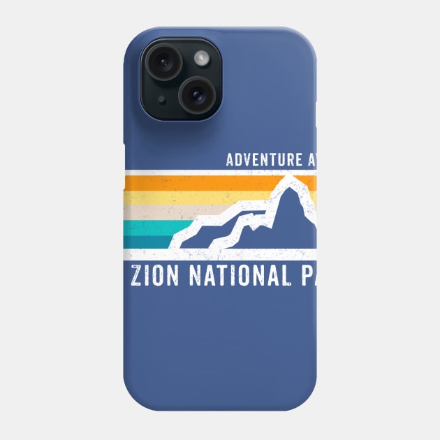 Zion National Park Mountain Phone Case by Suzann