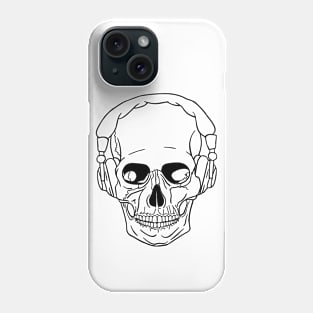 Earpocalypse Chic: Skull Beats Phone Case