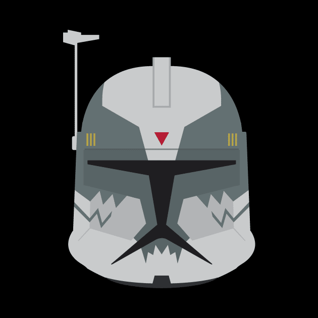 Commander Wolffe phase 1 v2 head sticker by camerongillum